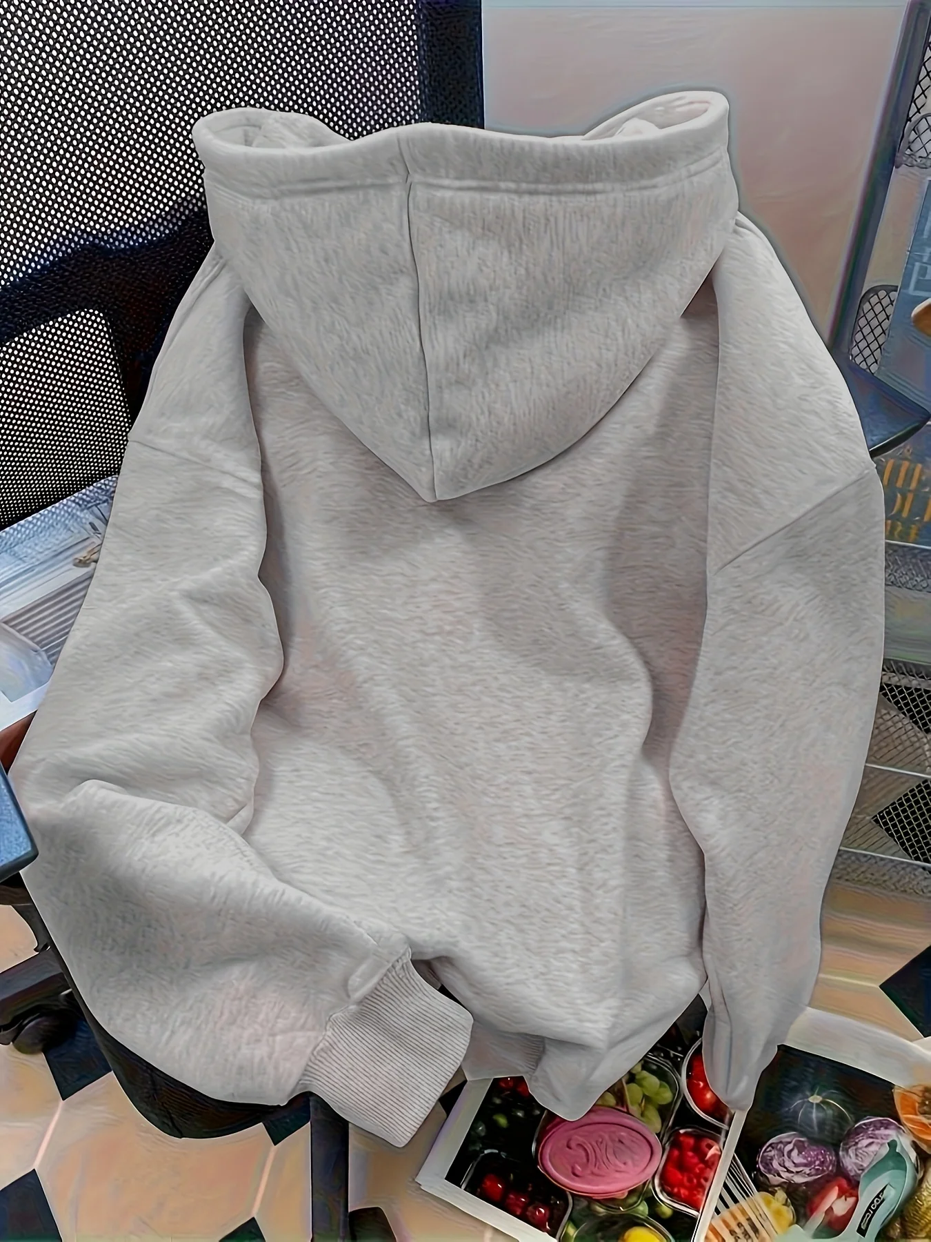 Relaxed Fit Women's Hoodie NEW YORK U.S.A. Lettering Pullover Sweatshirt Fashion Casual HipHop Sweatshirt Harajuku Unisex - Image 2