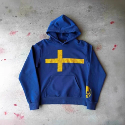 2025 new pullover jacket unisex printed sweatshirt hooded retro trend loose and versatile top