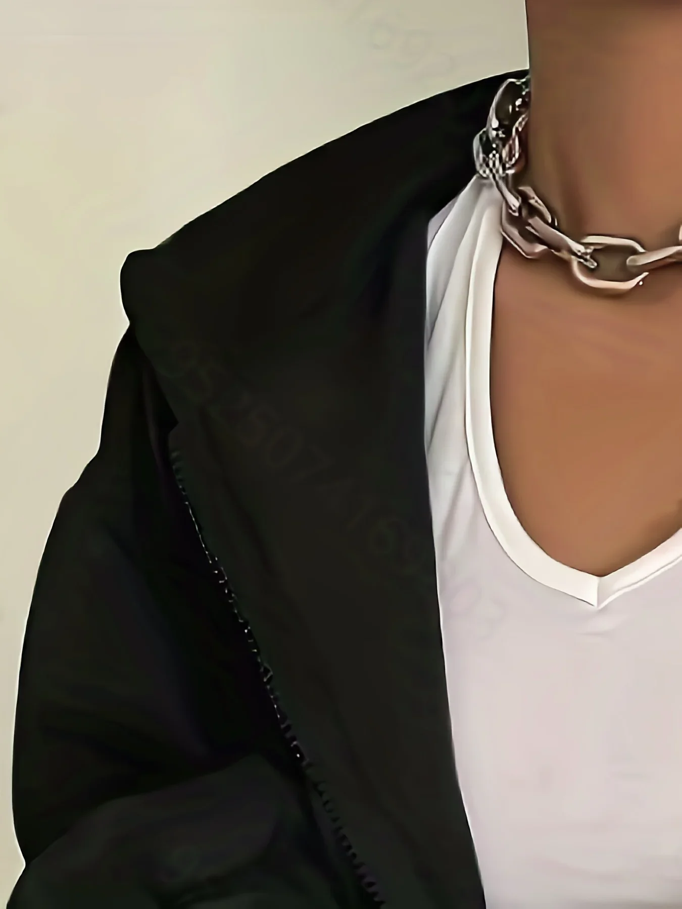 American Autumn and Winter Thick Hooded Sweatshirt Jacket, Unisex Universal Zipper Casual Loose Heavyweight Top - Image 3