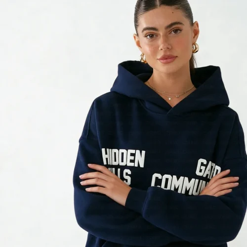 Casual Niche Personality Loose Foam Letter Print Hooded Pullover Sweatshirt Unisex Trendy Daily Top Gothic high street fashion