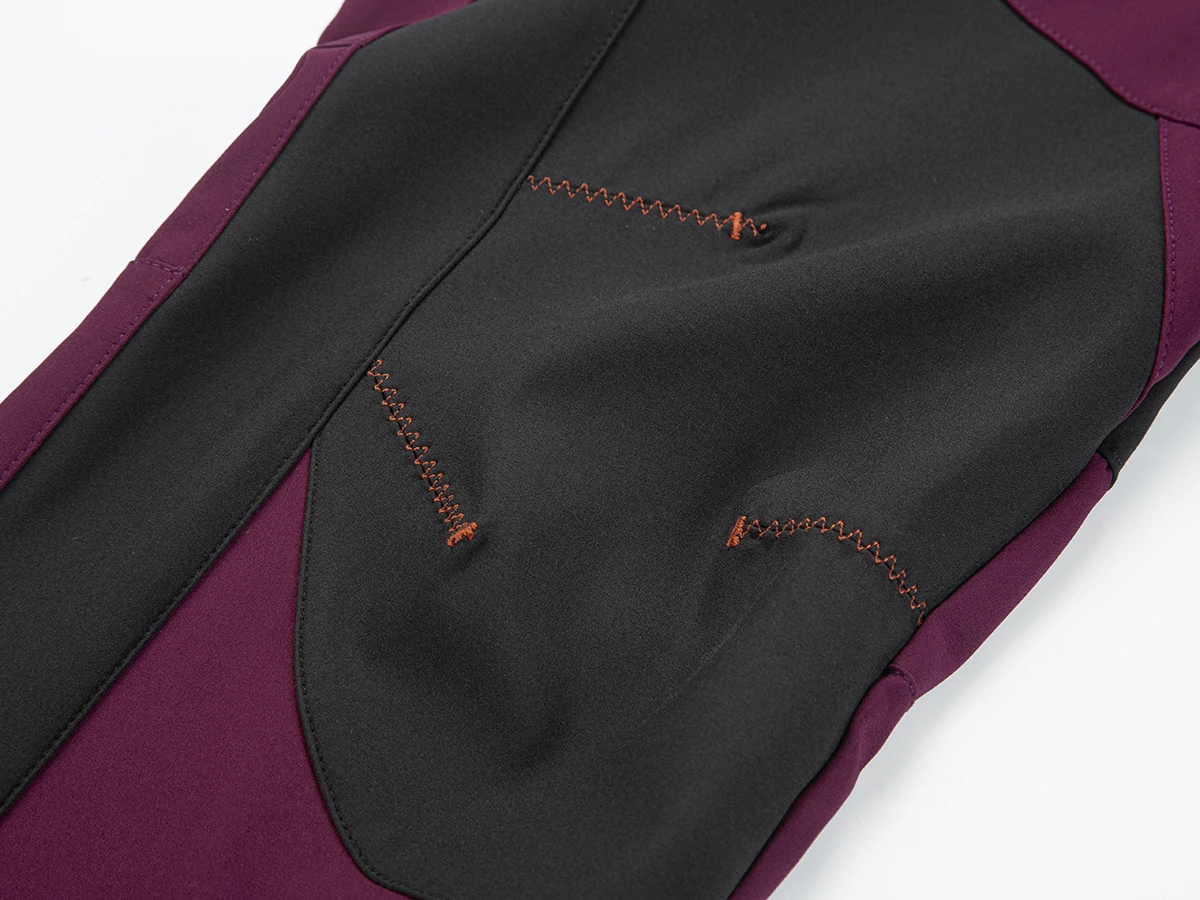 JNLN Women Winter Fleece Pants Warm Waterproof Hiking Pants Outdoor Camping Climbing Skiing Soft Shell Windproof Rain Trousers - Image 5