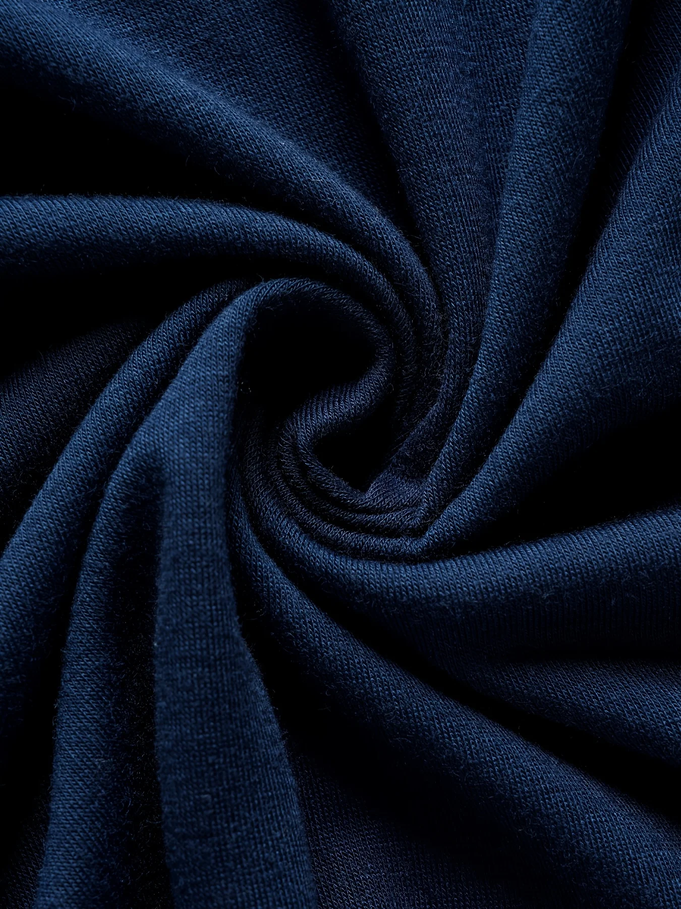 Elegant Directed Toothpick Pleat Pure Color round Neck T-Shirt Sophisticated Design Basic Crew Neck Tee for Casual Wear - Image 4