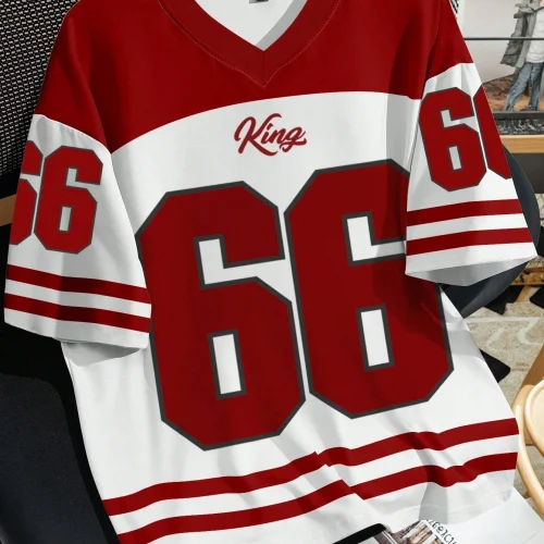 2025 V-neck jersey T-shirt short sleeved retro sports style men's sports V-neck T-shirt quick drying comfortable breathable